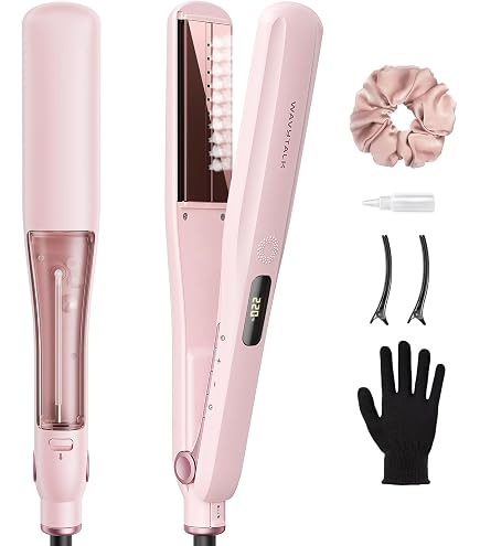 Amazon.co.jp: Wavytalk スチームヘアストレートナーブラシ : ビューティー